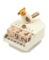 小鋼琴日曆音樂盒 木質音樂盒 MUSIC BOX